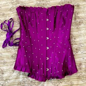 Purple Corset